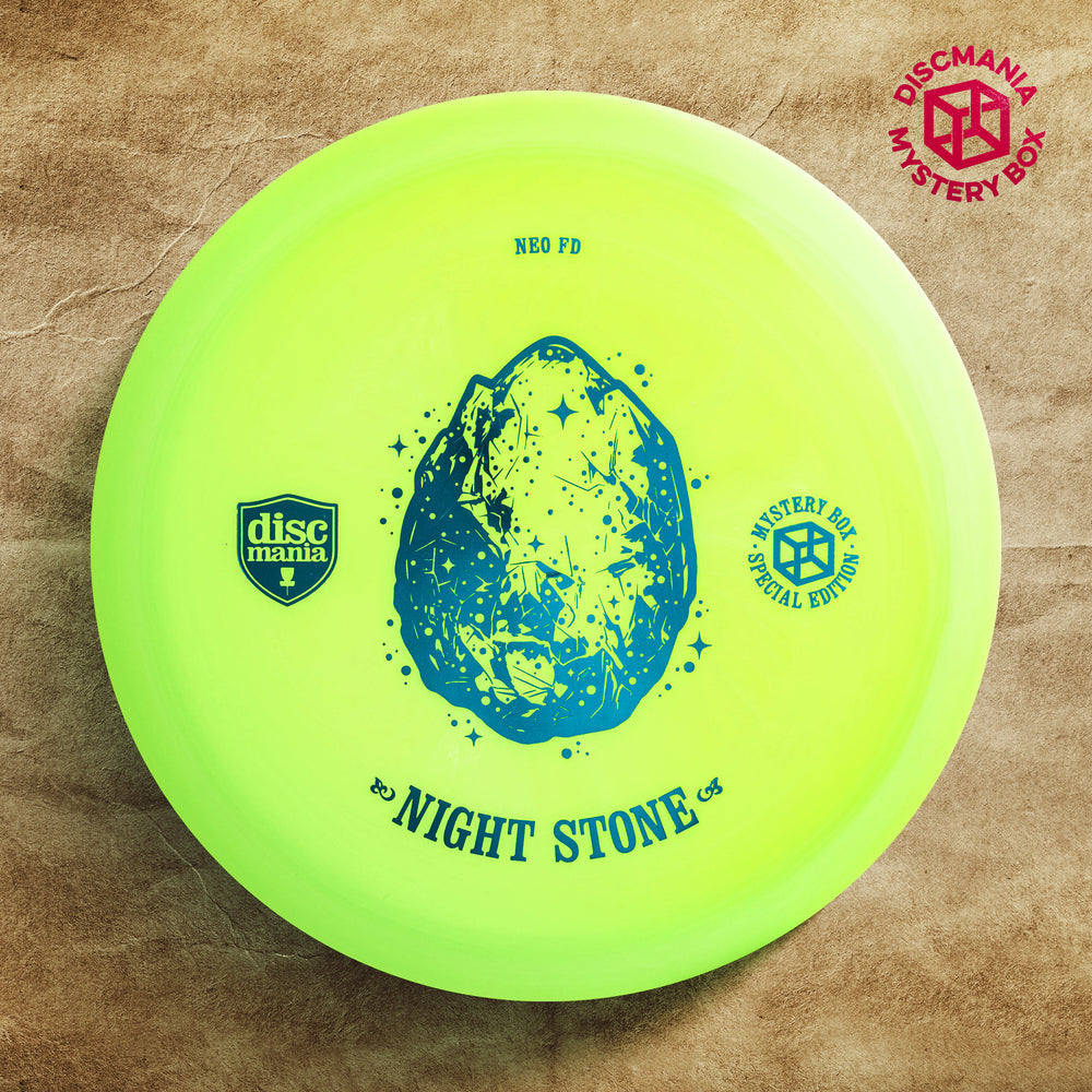 Discmania Limited Edition Night Stone Stamp Neo FD Fairway Driver Golf Disc