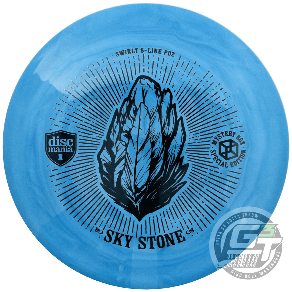 Discmania Limited Edition Sky Stone Stamp Swirl S-Line PD2 Power Driver Distance Driver Golf Disc