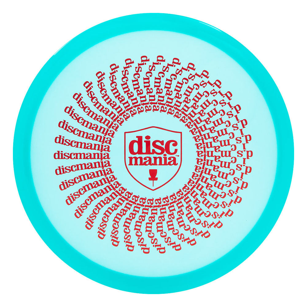 Discmania Limited Edition Spiral Zoetrope Stamp Color Glow C-Line MD1 Midrange Golf Disc