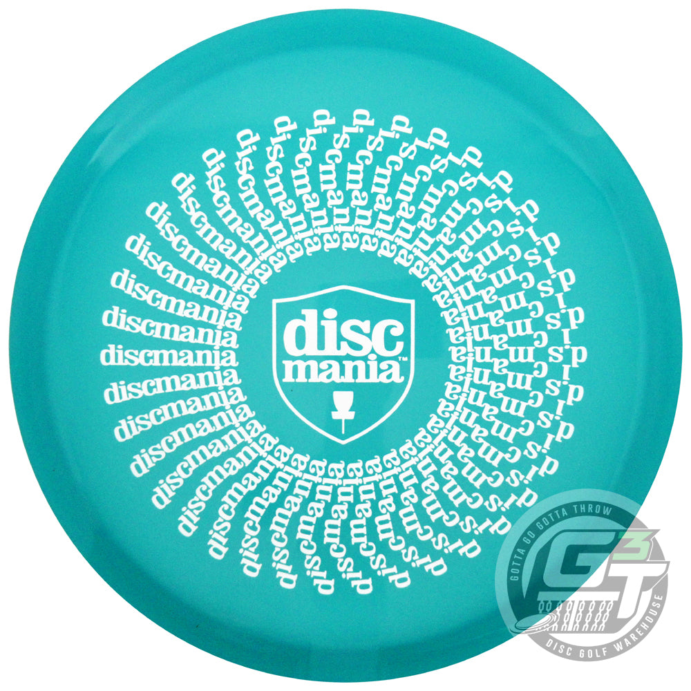 Discmania Limited Edition Spiral Zoetrope Stamp Color Glow C-Line MD1 Midrange Golf Disc