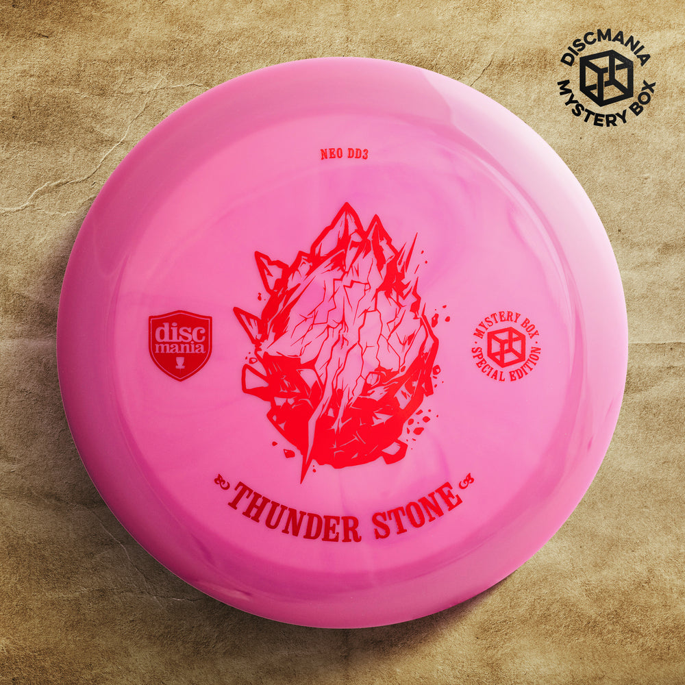 Discmania Limited Edition Thunder Stone Stamp Neo DD3 Distance Driver Golf Disc