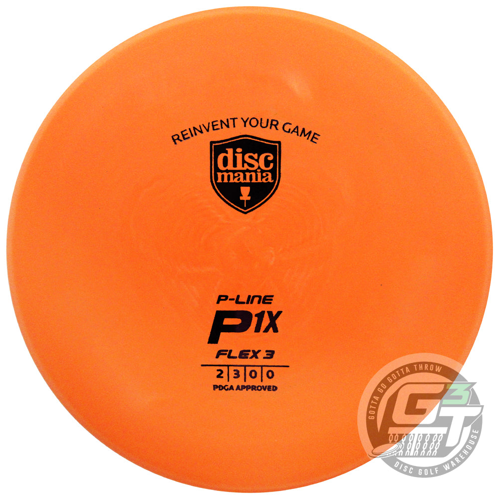 Discmania Originals P-Line Flex 3 P1x Beaded Putter Golf Disc