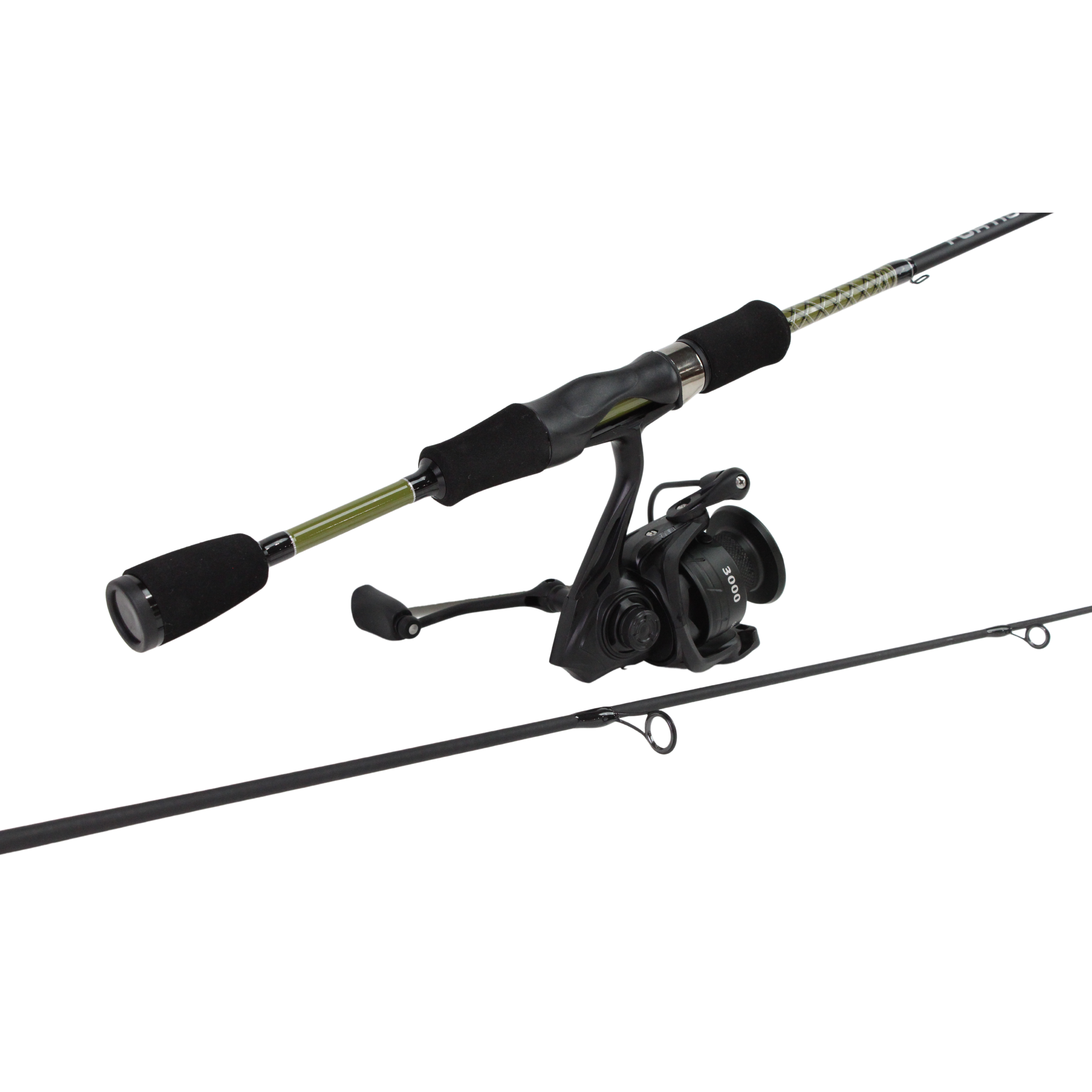 FORTIS 5' 6" Light Action 2 Piece Spinning Rod and 3000 Spinning Reel Package (FSP562L)