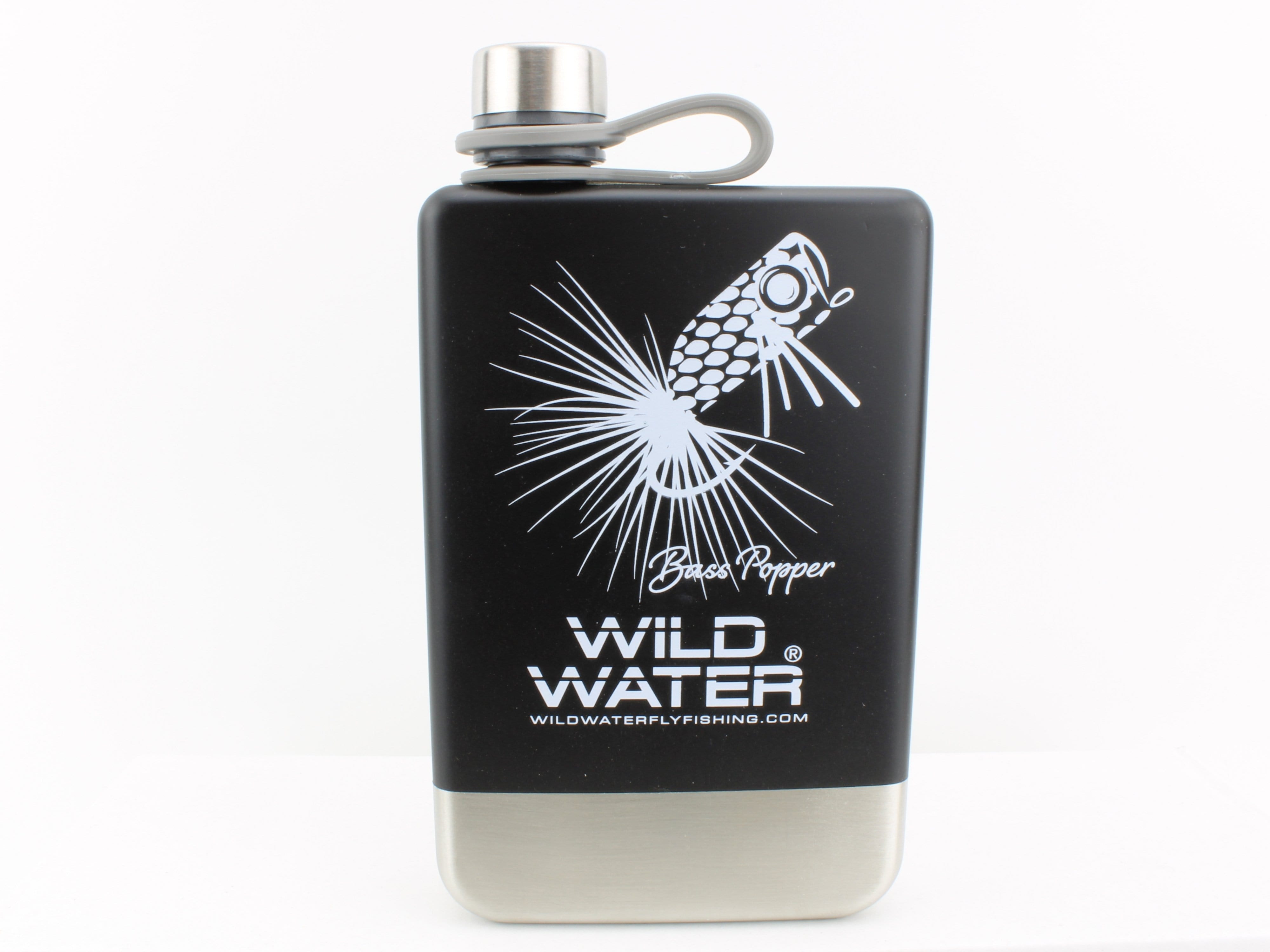 Wild Water Fly Fishing Stainless Steel Flask