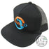 Double G Tournament Snapback Mesh Disc Golf Hat - Black