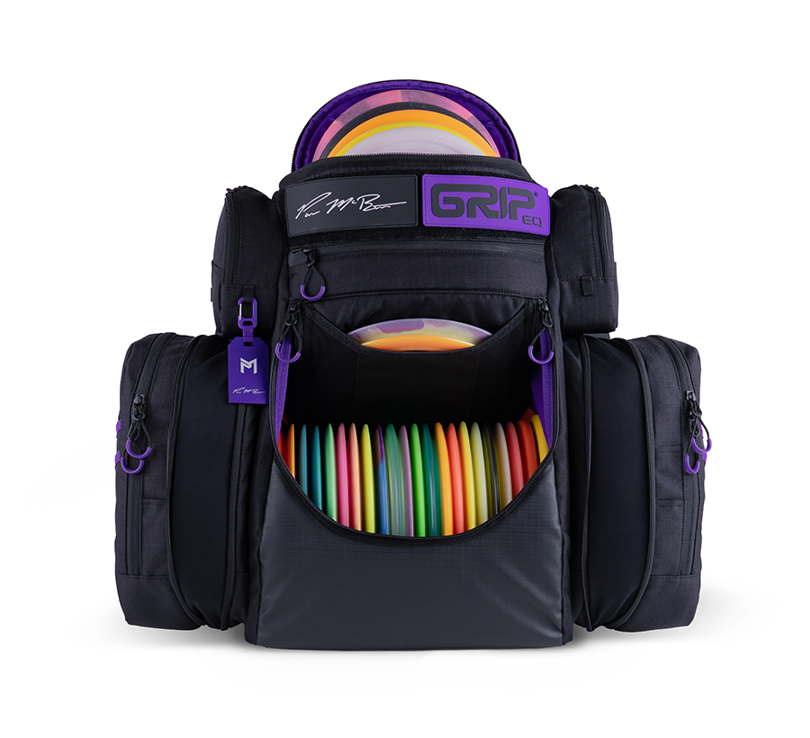 GripEQ Paul McBeth MB-PX1 Signature Series Backpack Disc Golf Bag
