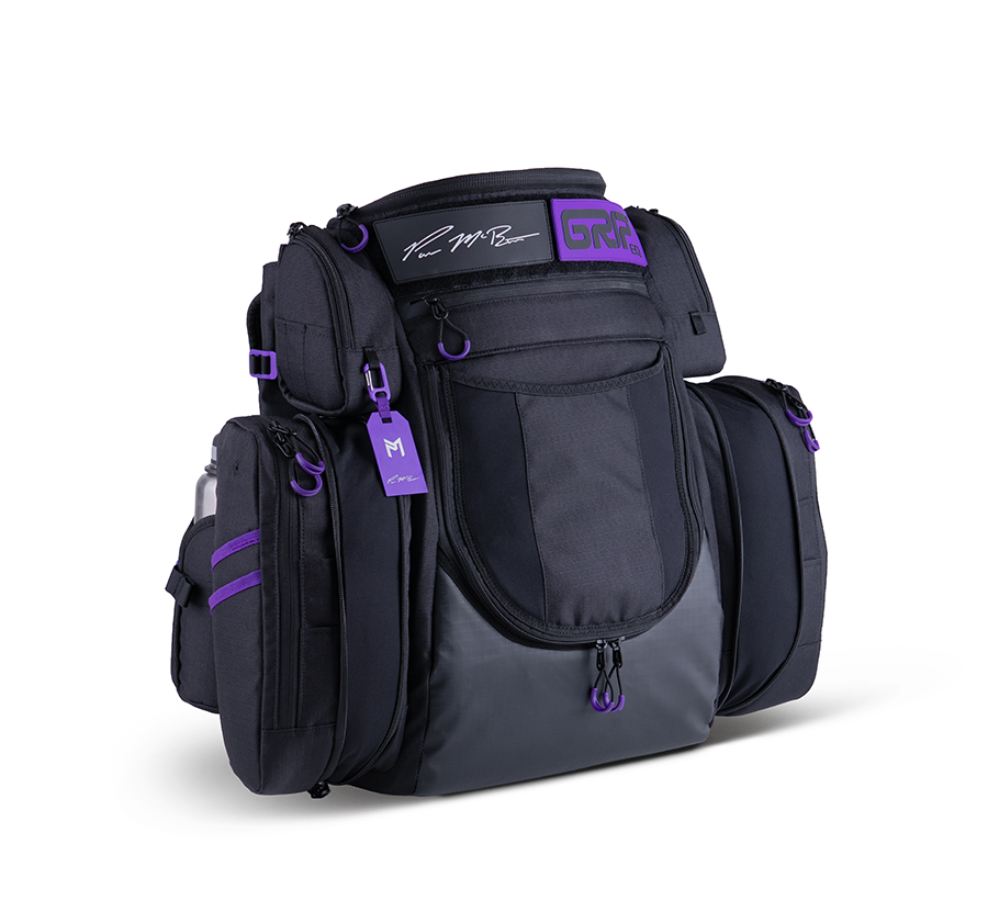 GripEQ Paul McBeth MB-PX1 Signature Series Backpack Disc Golf Bag