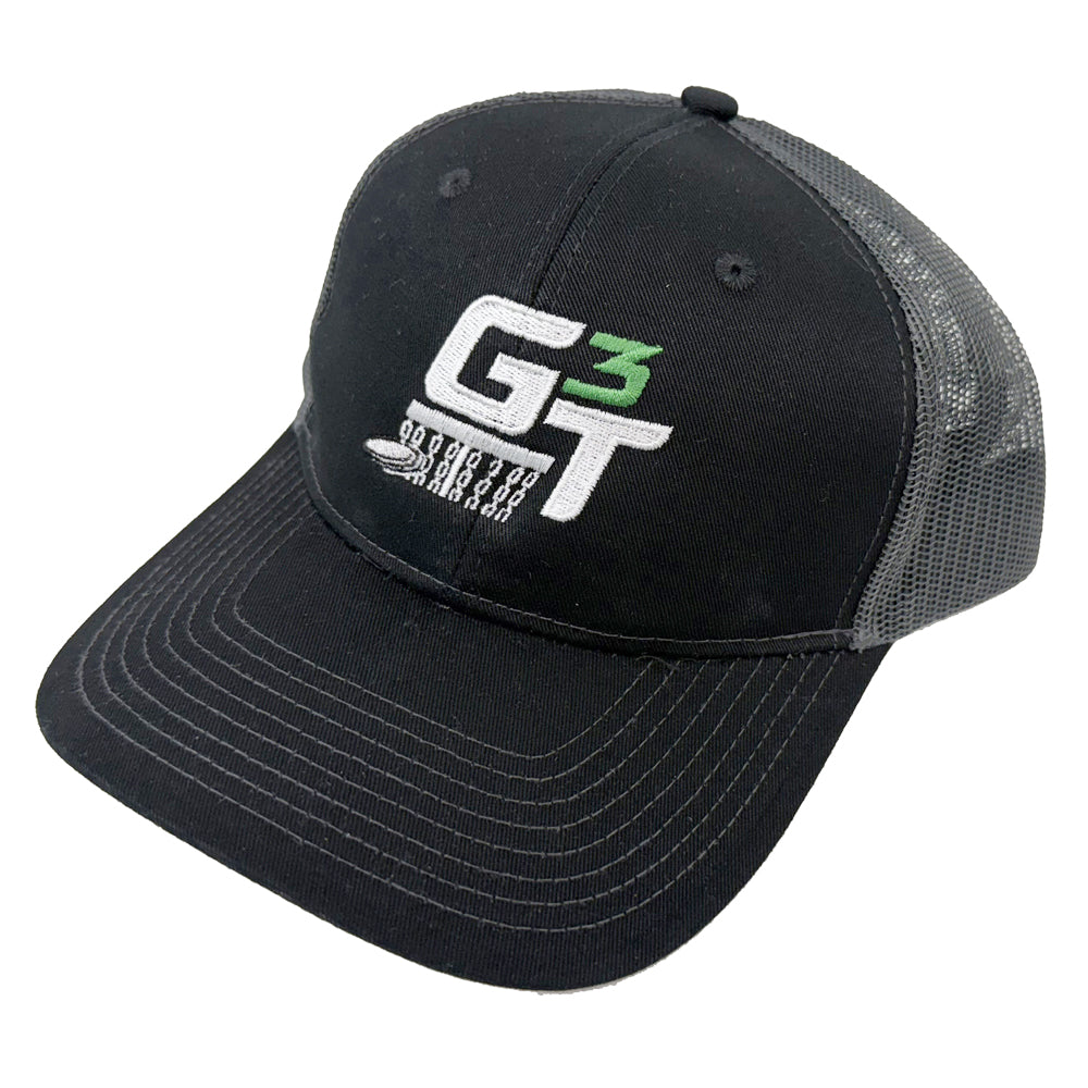 Gotta Go Gotta Throw G3T Logo Snapback Port Authority Mesh Trucker Disc Golf Hat