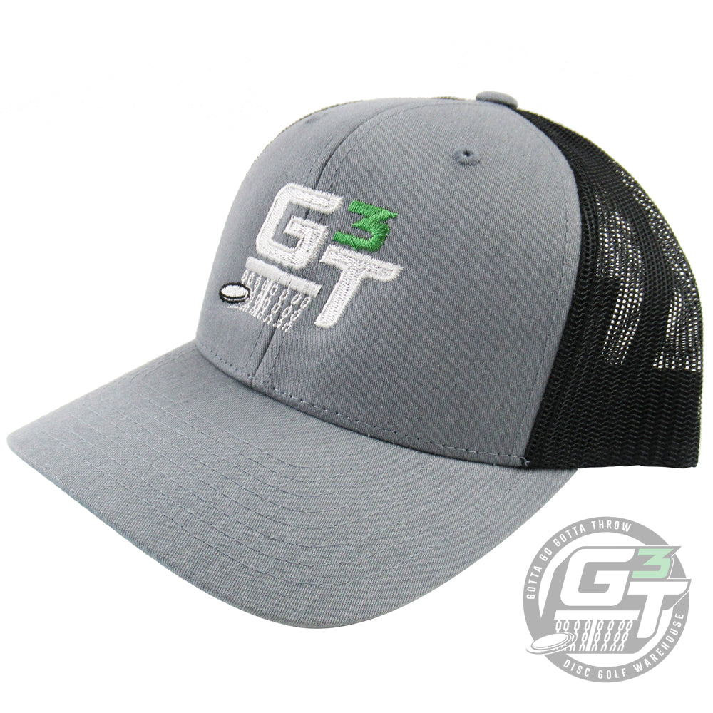 Gotta Go Gotta Throw G3T Logo Snapback Mesh Trucker Disc Golf Hat
