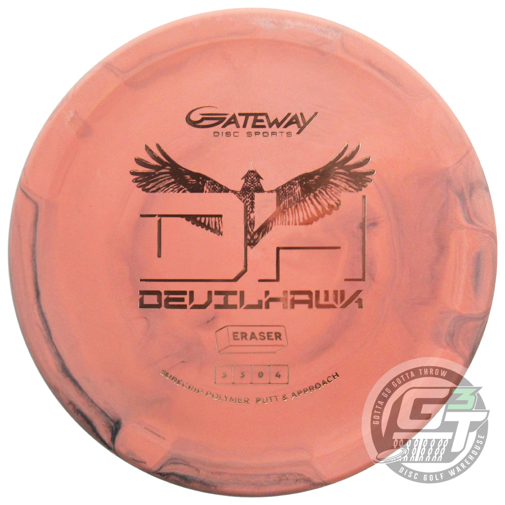 Gateway Swirl Eraser Devil Hawk Putter Golf Disc