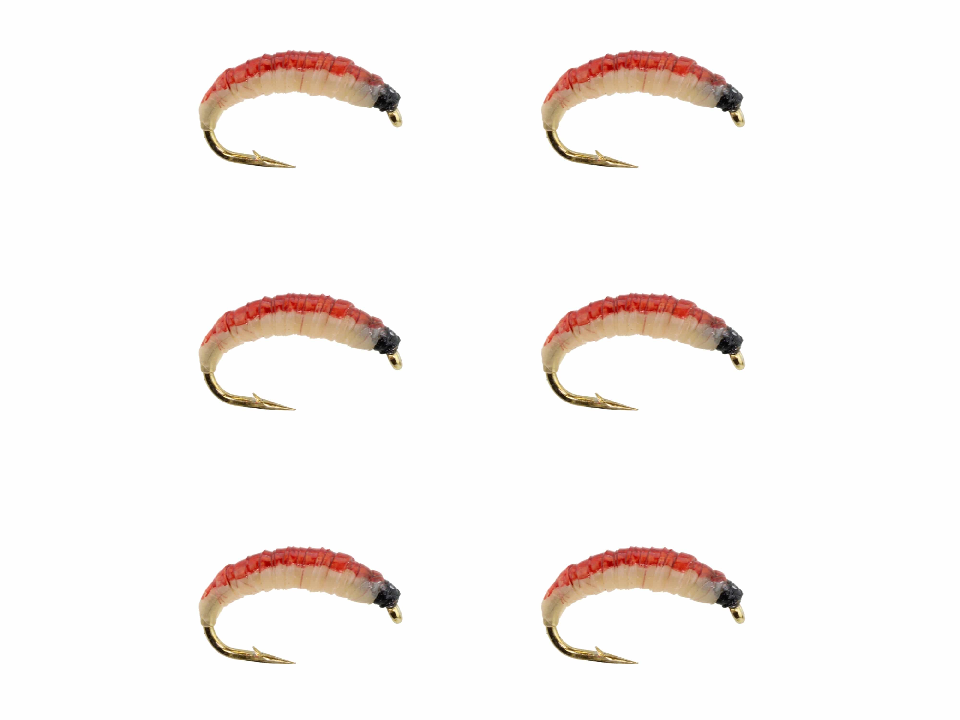 Wild Water Fly Fishing Gooey Grub, Size 10, Qty. 6