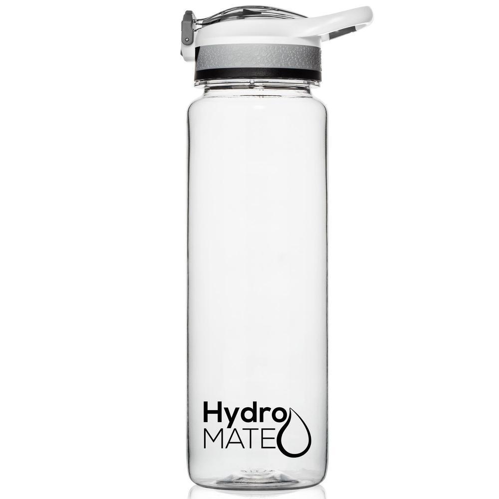 32 oz Water Bottle with Straw Clear