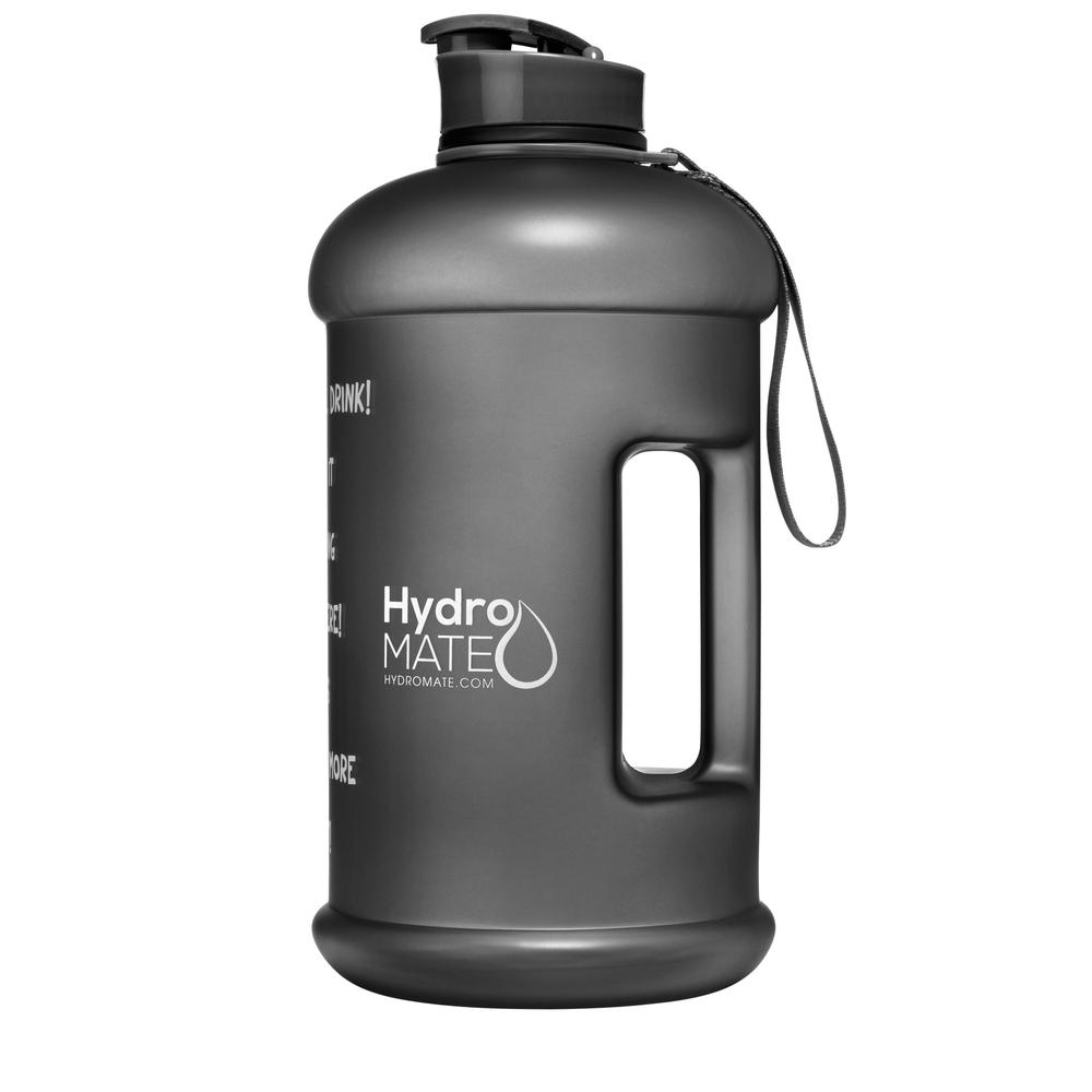 Half Gallon Water Bottle with Times Gray