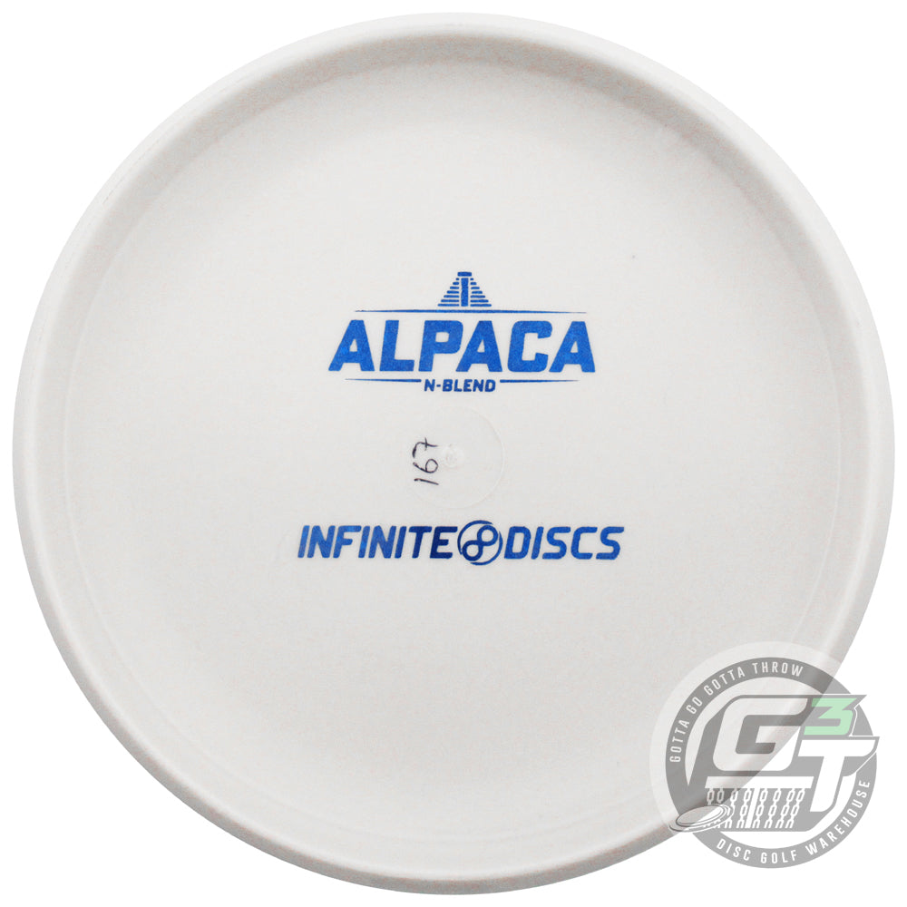 Infinite Discs Bottom Stamp N-Blend Alpaca Putter Golf Disc