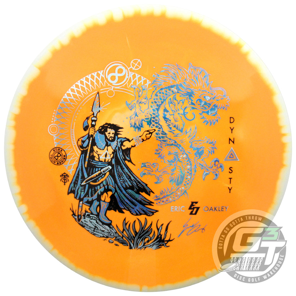 Infinite Discs Limited Edition 2023 Signature Eric Oakley Halo S-Blend Dynasty Fairway Driver Golf Disc
