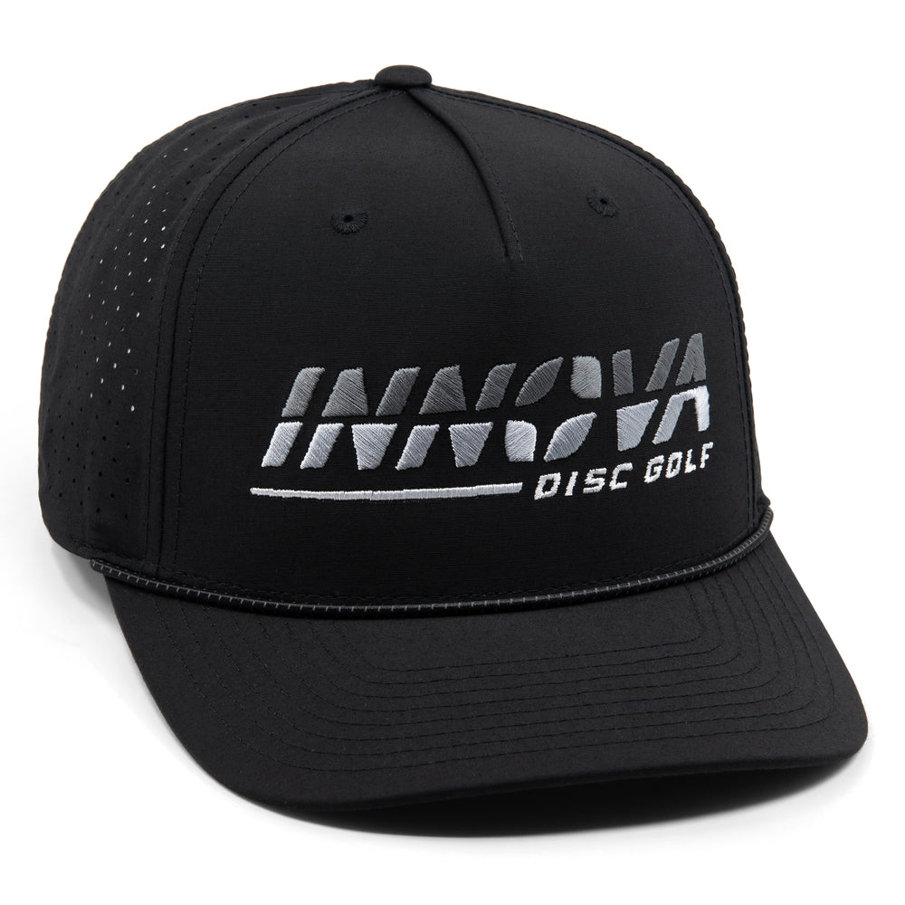 Innova Big Burst Logo Tech Rope Adjustable Performance Disc Golf Hat