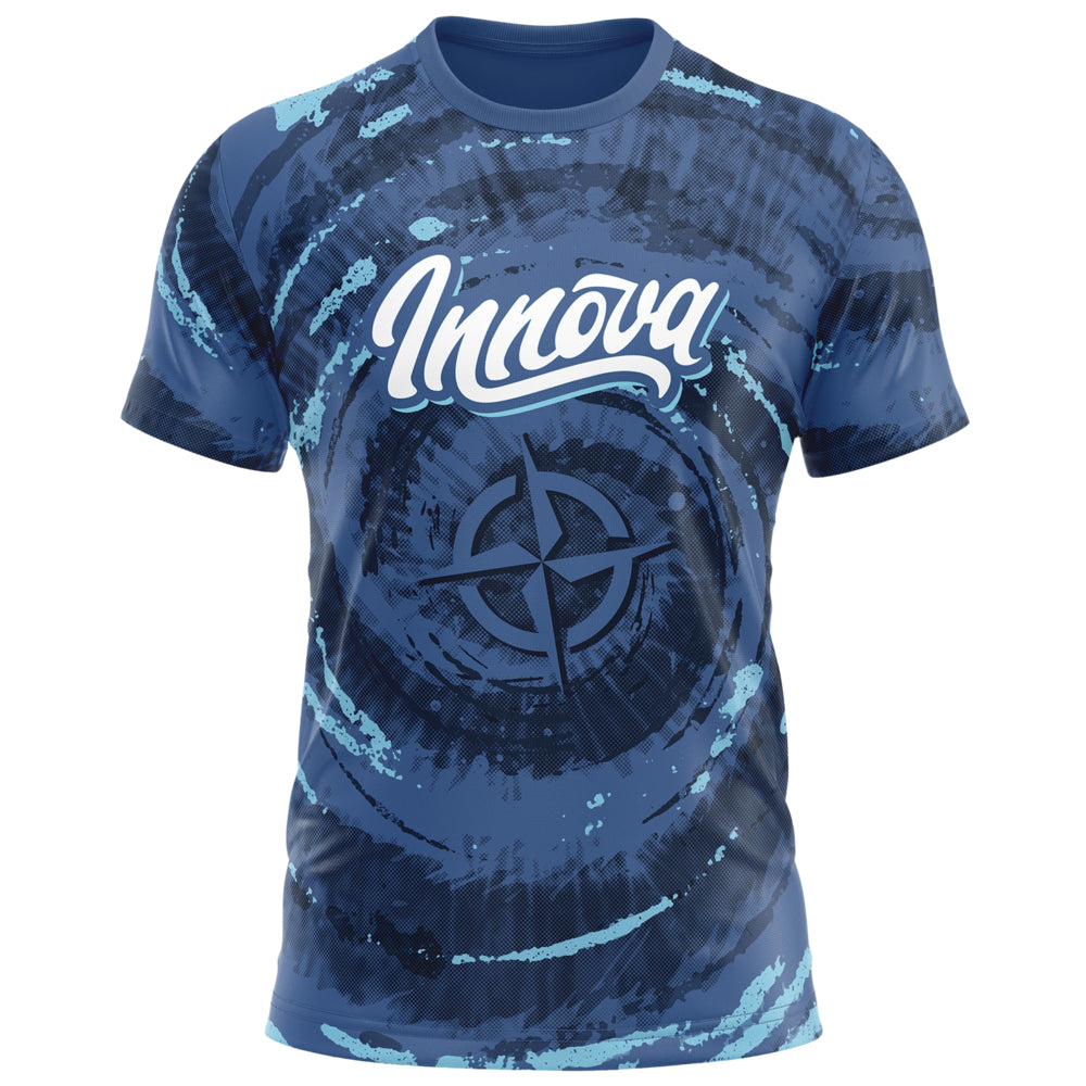 Innova Flow Dye Dye-Sublimated Short Sleeve Performance Disc Golf Jersey