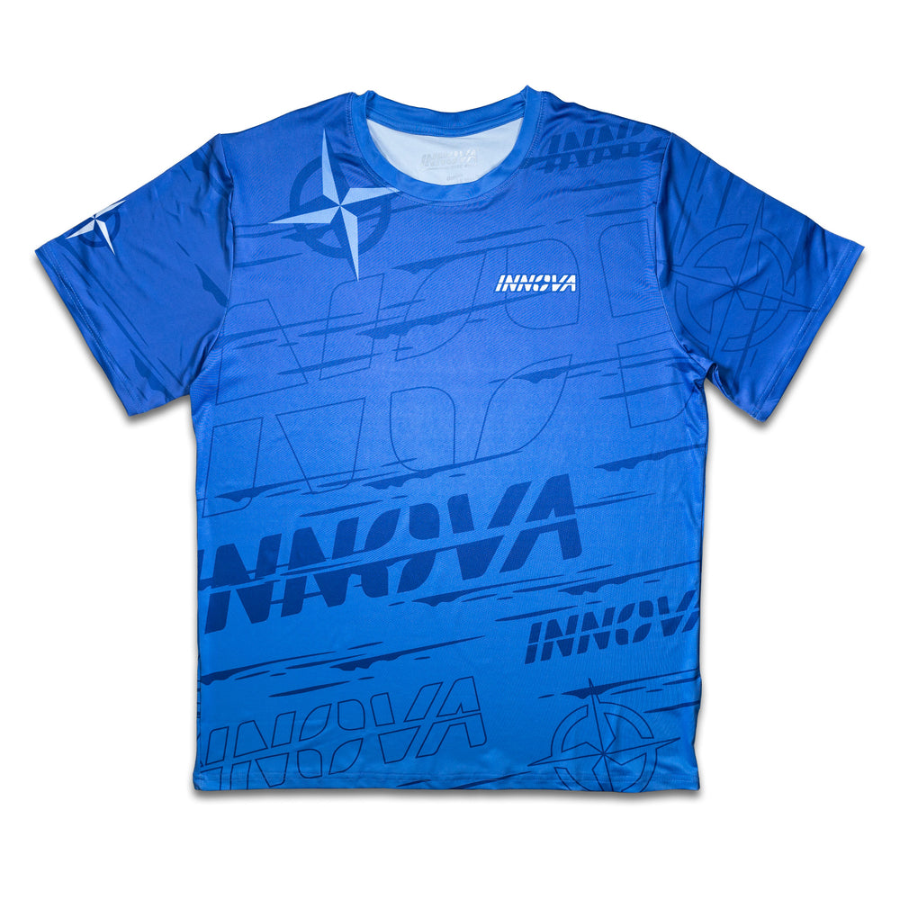 Innova Streaker Dye-Sublimated Short Sleeve Performance Disc Golf Jersey