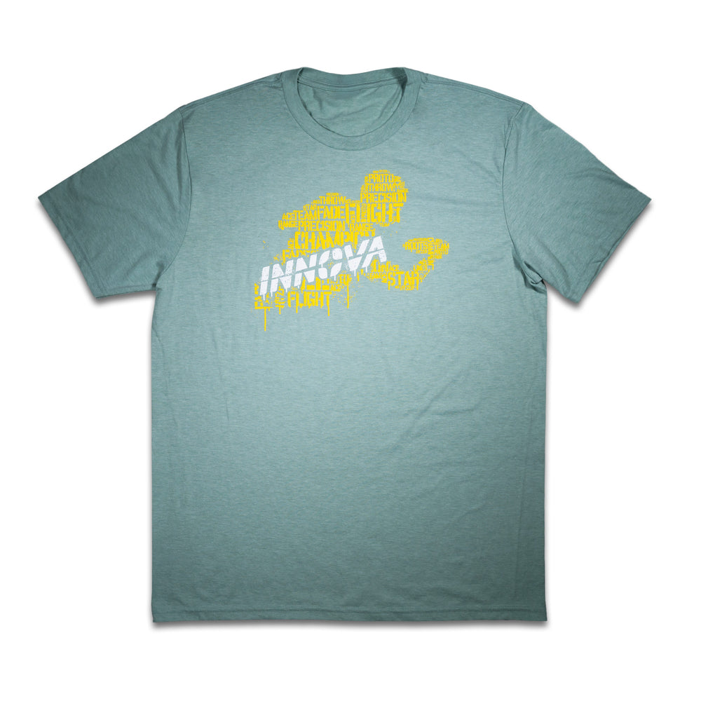 Innova Calvin Heimburg Silhouette Triblend Short Sleeve Disc Golf T-Shirt