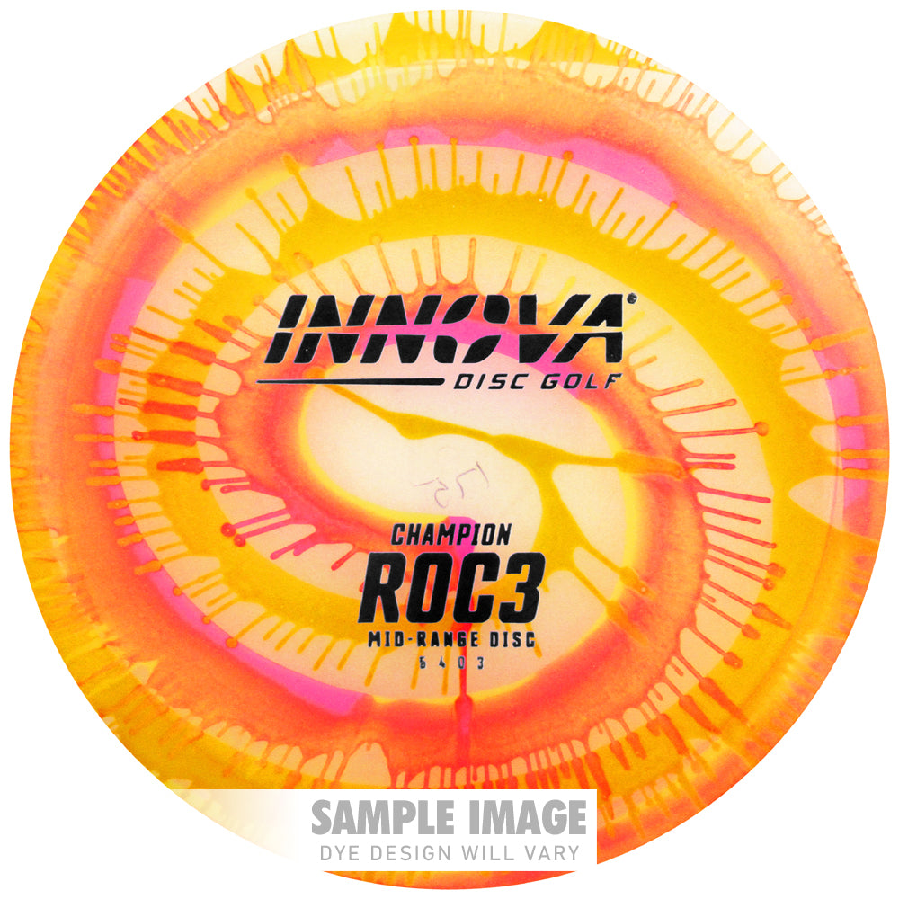 Innova I-Dye Champion Roc3 Midrange Golf Disc