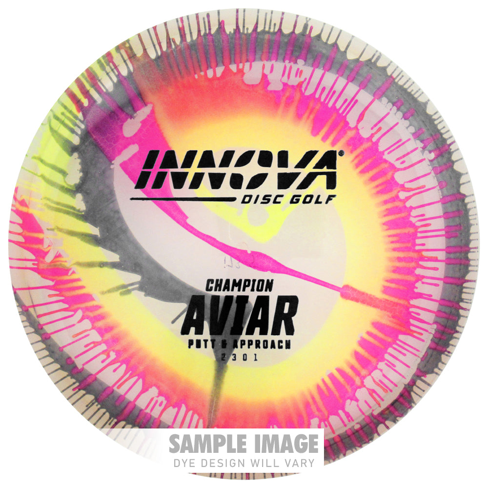 Innova I-Dye Champion Aviar Putter Golf Disc