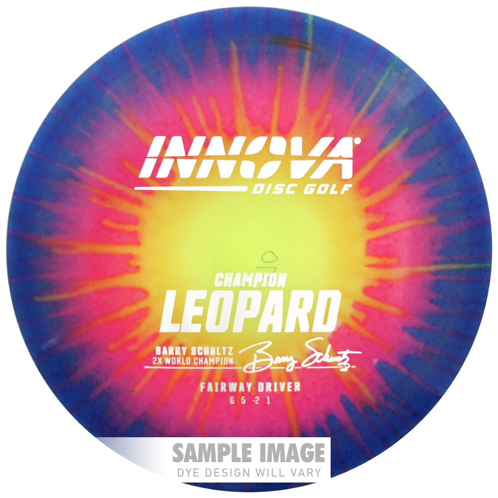 Innova I-Dye Champion Leopard Fairway Driver Golf Disc