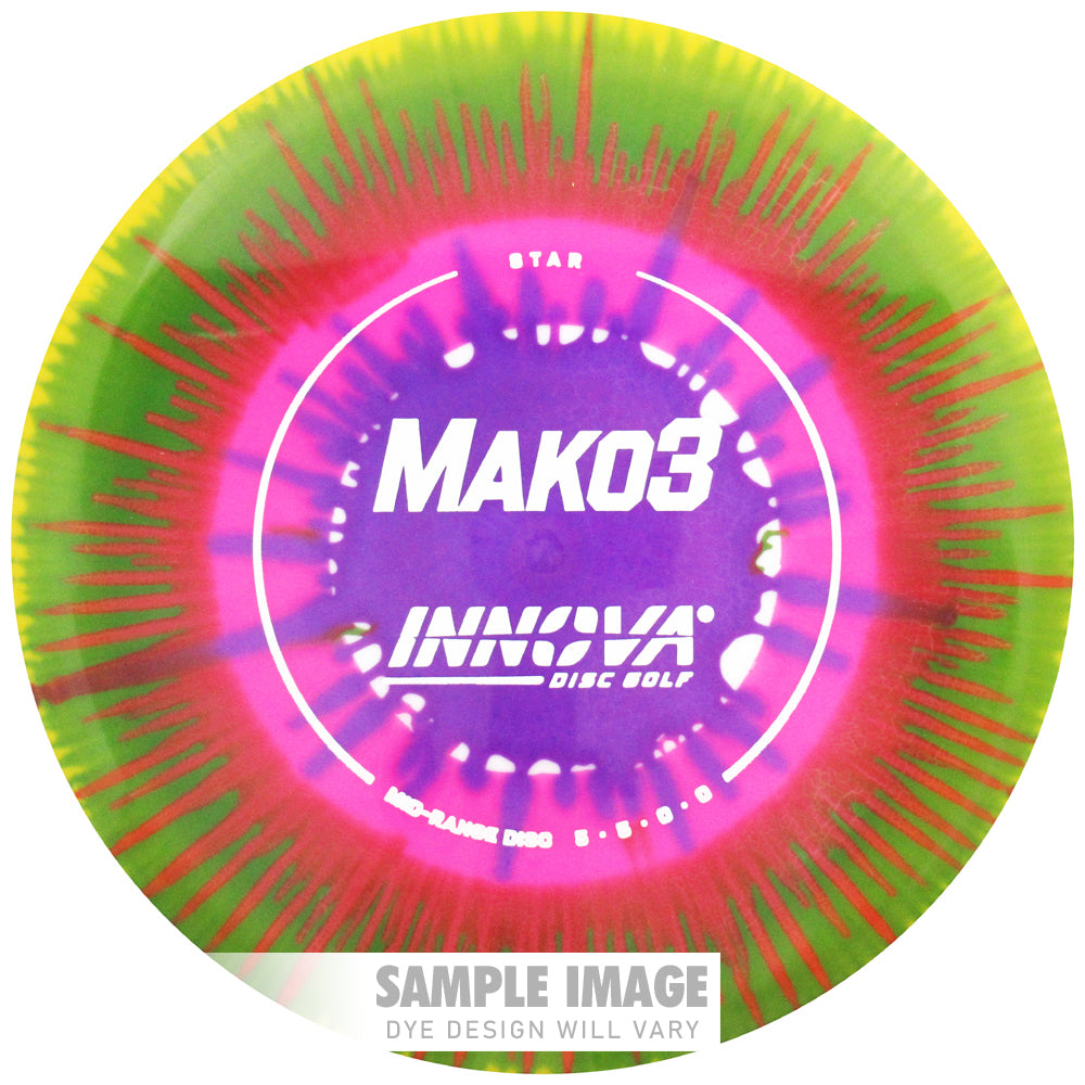 Innova I-Dye Star Mako3 Midrange Golf Disc