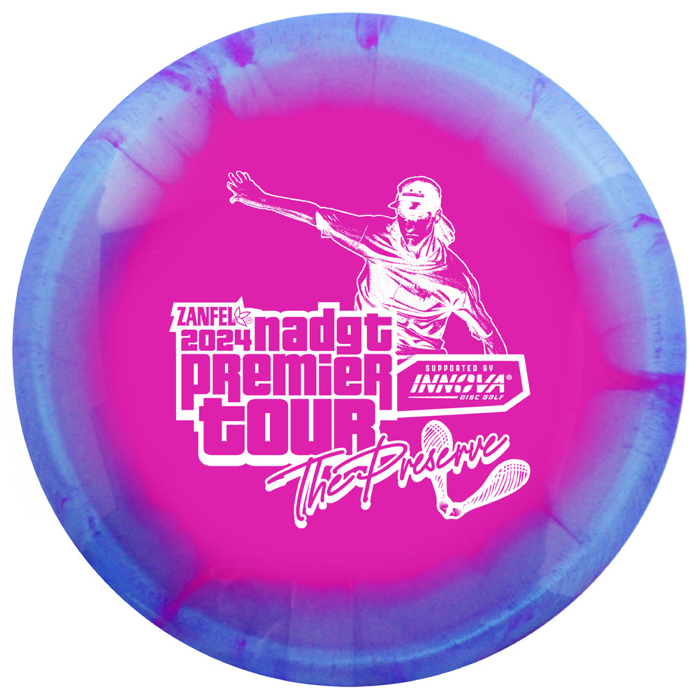 Innova Limited Edition 2024 NADGT at The Preserve Halo Star Wraith Distance Driver Golf Disc