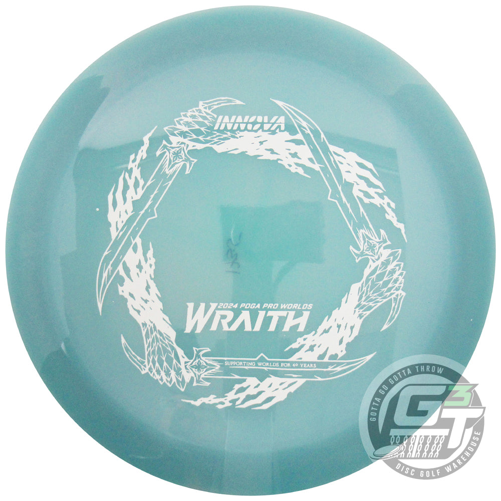 Innova Limited Edition 2024 PDGA Pro Worlds Glow Champion Wraith Distance Driver Golf Disc