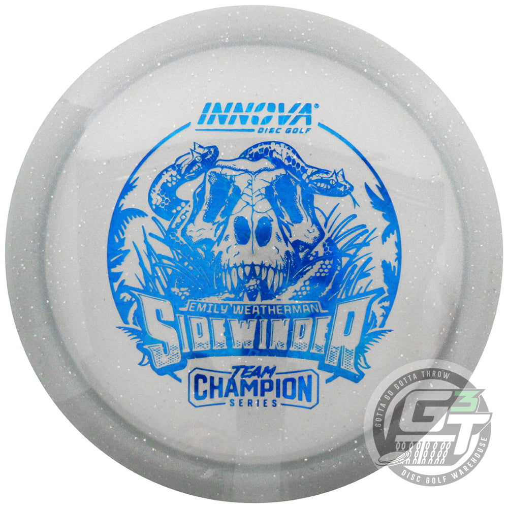 Innova Limited Edition 2025 Tour Series Emily Weatherman Moondust Champion Sidewinder Distance Driver Golf Disc