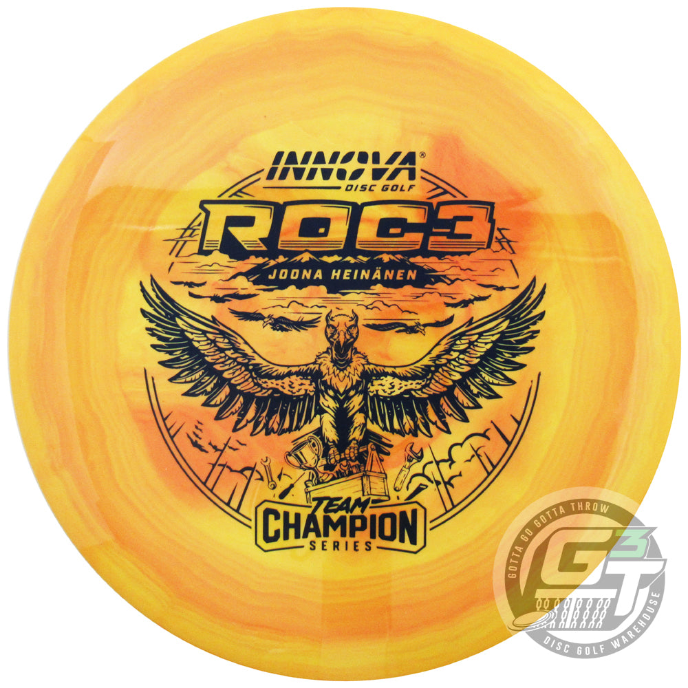 Innova Limited Edition 2025 Tour Series Joona Heinanen Swirl Star Roc3 Midrange Golf Disc