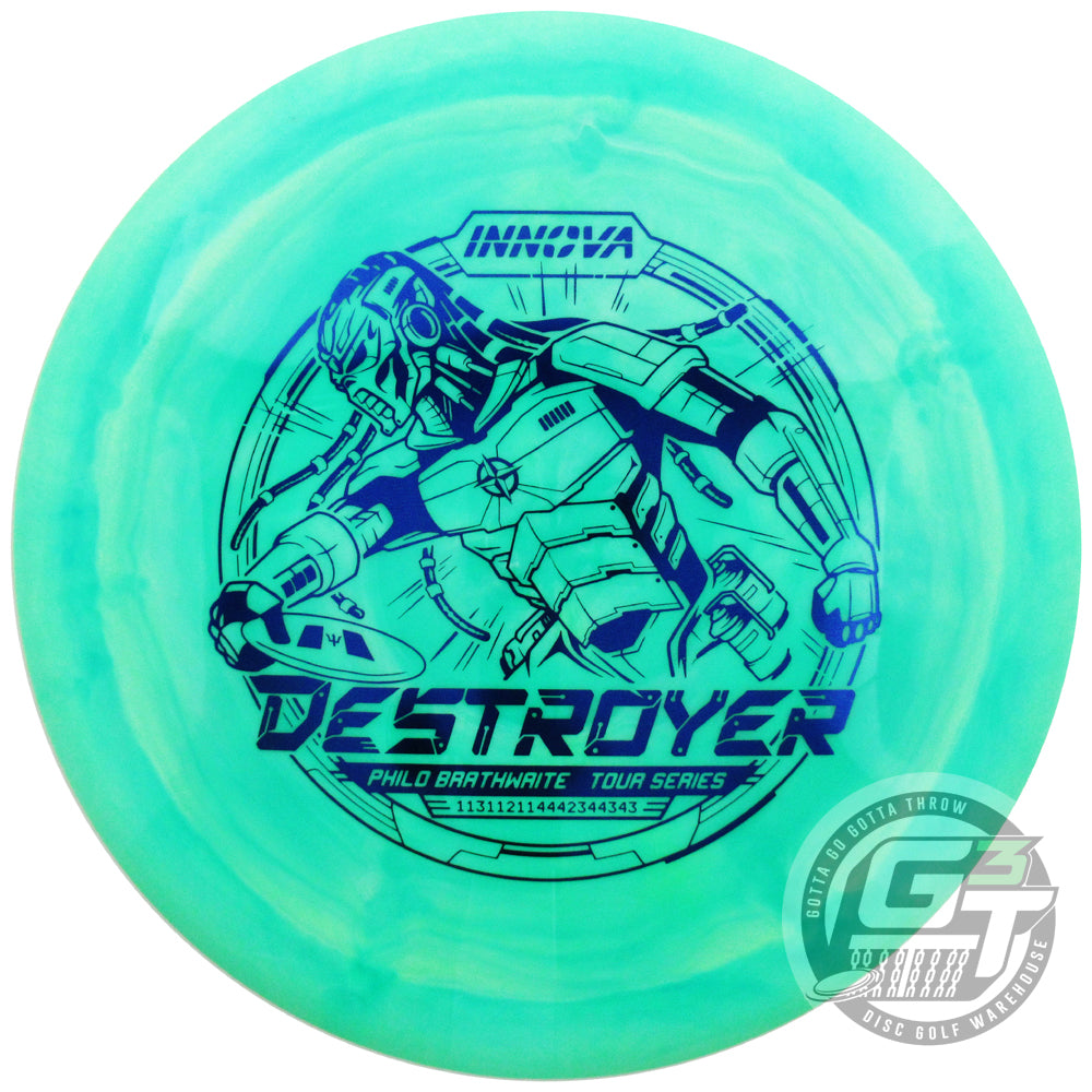 Innova Limited Edition 2025 Tour Series Philo Brathwaite Swirl Star Destroyer Distance Driver Golf Disc