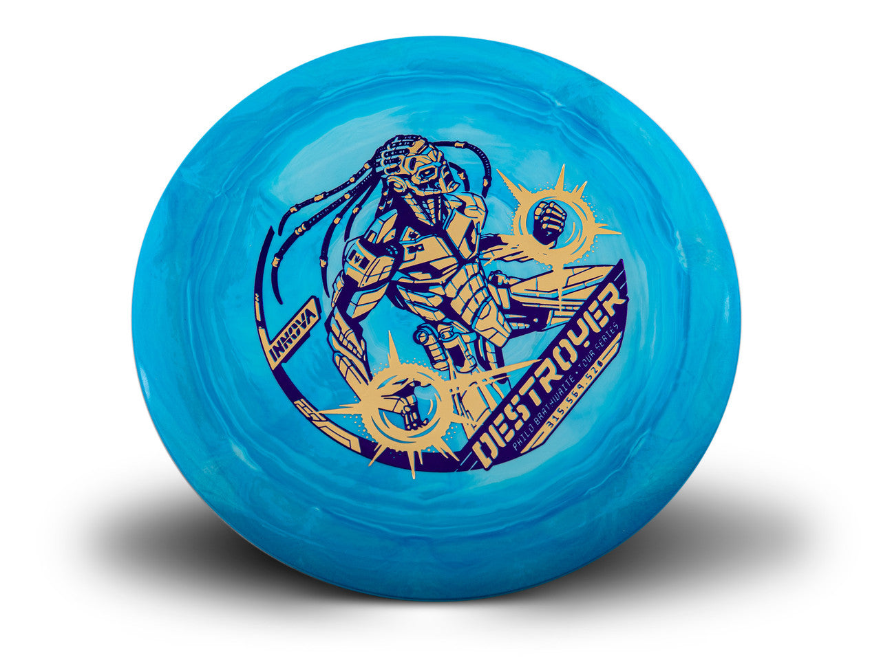 Innova Limited Edition 2026 Tour Series Philo Brathwaite Swirl Star Destroyer Distance Driver Golf Disc
