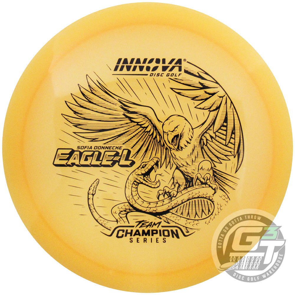 Innova Limited Edition 2026 Tour Series Sofia Donnecke Proto Glow Champion EL Eagle-L Fairway Driver Golf Disc