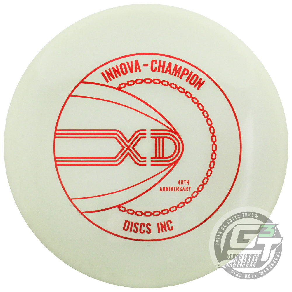 Innova Limited Edition 40th Anniversary Proto Champion Glow XD Putter Golf Disc