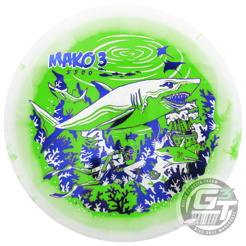 Innova Limited Edition Riptide Reef Stamp Halo Star Mako3 Midrange Golf Disc