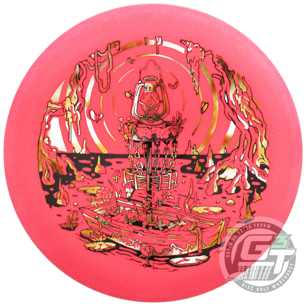 Innova Limited Edition Secret Cave Stamp Proto Glow DX Aviar Putter Golf Disc