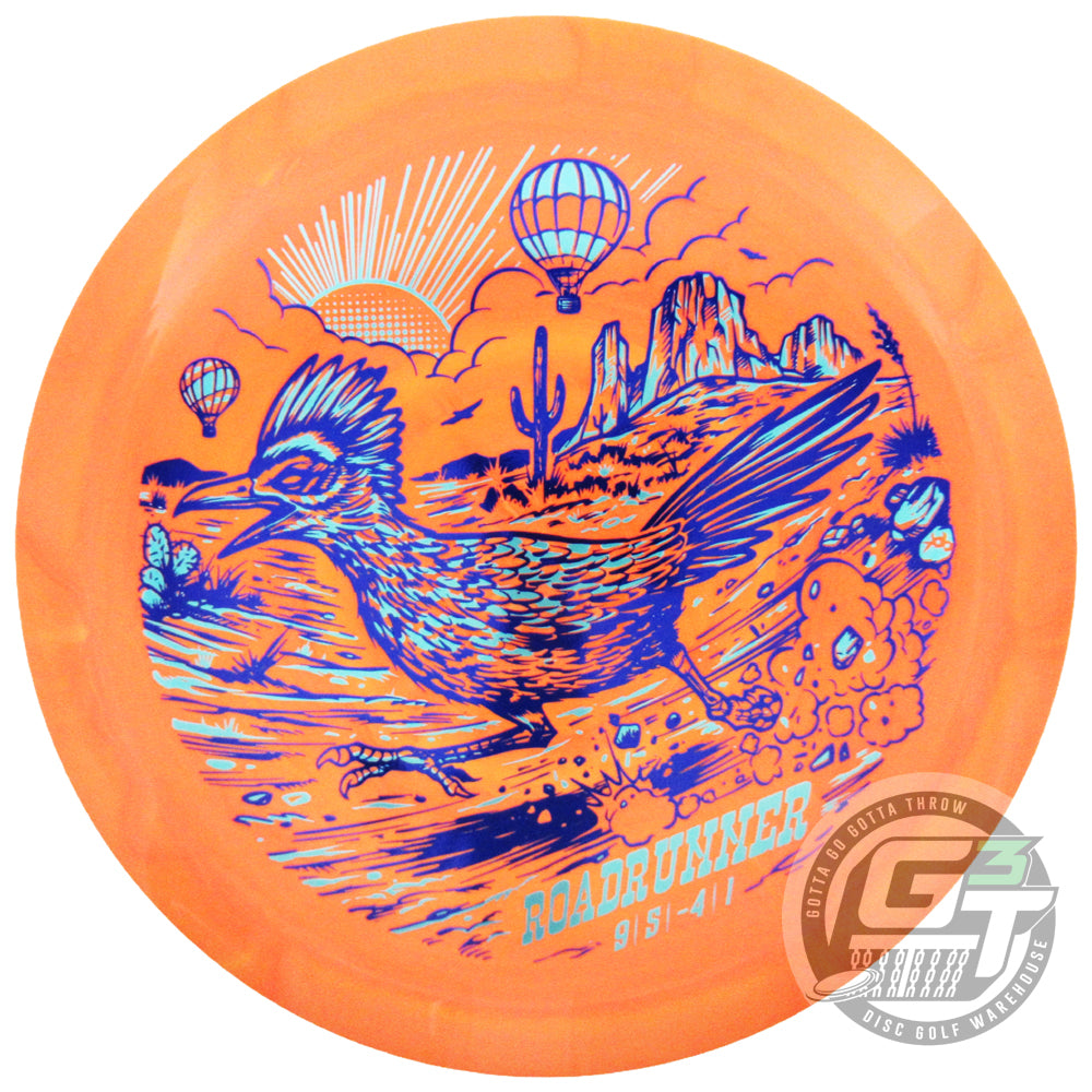 Innova Limited Edition Wild West Stamp Swirl Star Roadrunner Distance Driver Golf Disc