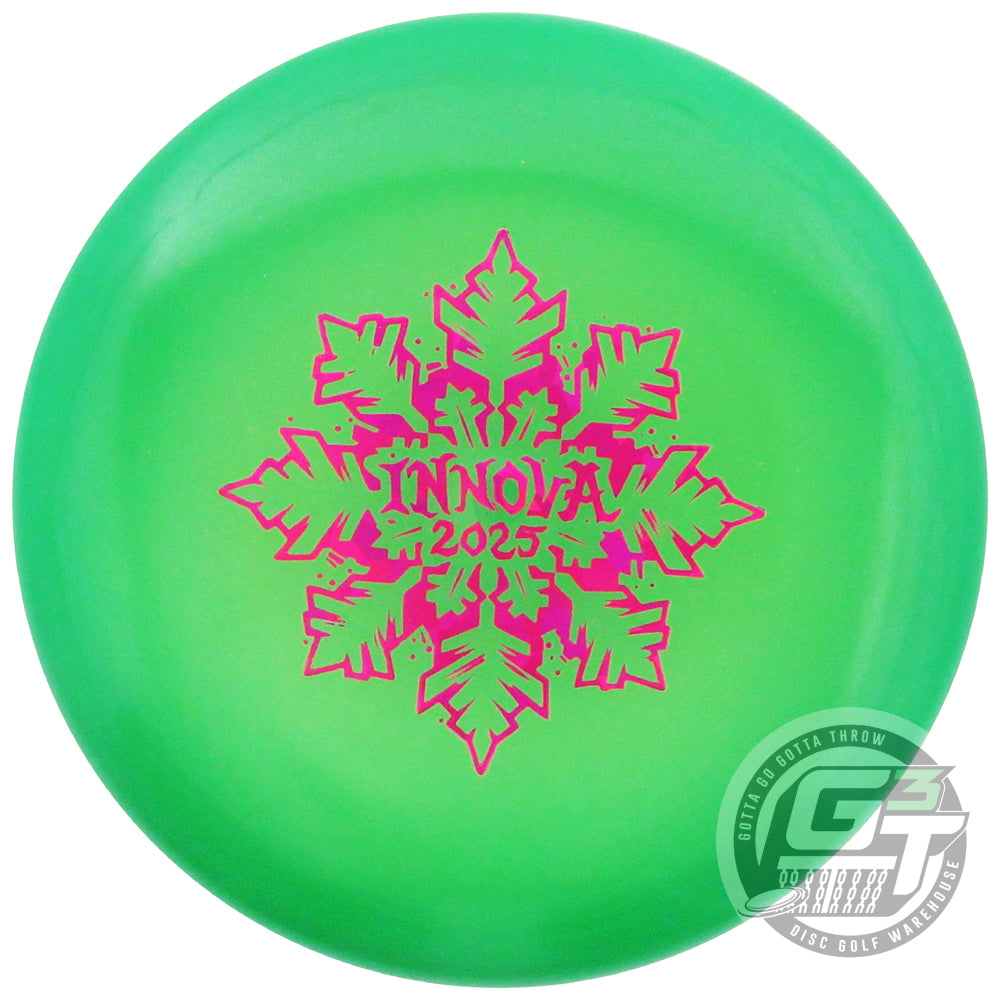 Innova Limited Edition 2025 Holiday Snowflake Luster Champion Mini Marker Disc