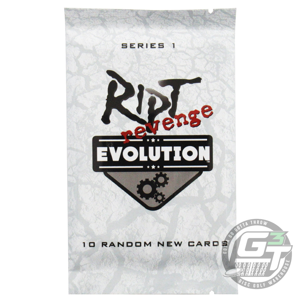 KnA Games RIPT Evolution Disc Golf Card Game 10-Card Expansion Pack for RIPT Revenge