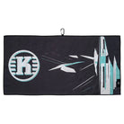 Kastaplast Glitched Microfiber Waffle Disc Golf Towel