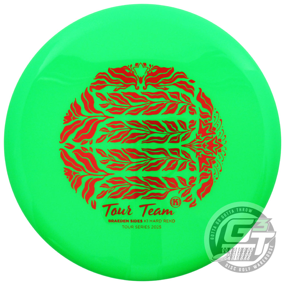 Kastaplast Limited Edition 2025 Team Series Braeden Sides K1 Hard Reko Putter Golf Disc