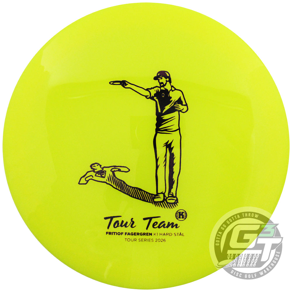 Kastaplast Limited Edition 2026 Team Series Fritiof Fagergren K1 Hard Stal Fairway Driver Golf Disc
