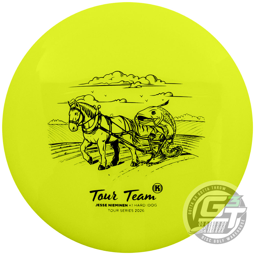 Kastaplast Limited Edition 2026 Tour Series Jesse Nieminen K1 Hard Idog Fairway Driver Golf Disc