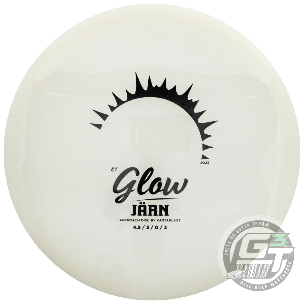 Kastaplast Glow K1 Jarn Midrange Golf Disc
