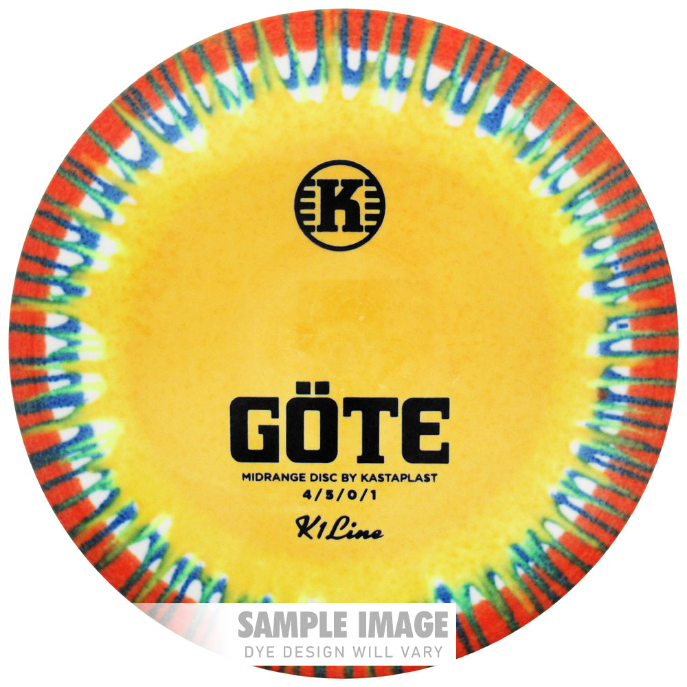 Kastaplast Tie-Dye K1 Gote Midrange Golf Disc