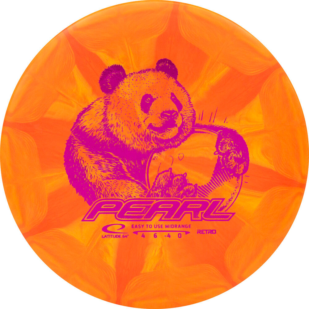 Latitude 64 Retro Burst Pearl Midrange Golf Disc