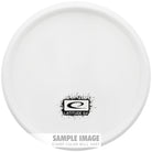 Latitude 64 Blank Canvas Bottom Stamp Gold Line Claymore Midrange Golf Disc