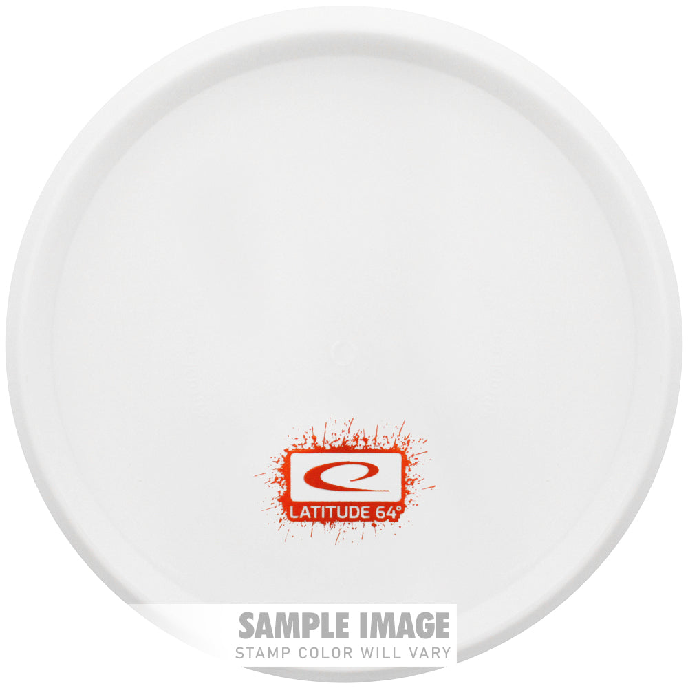 Latitude 64 Blank Canvas Bottom Stamp Gold Line Fuse Midrange Golf Disc