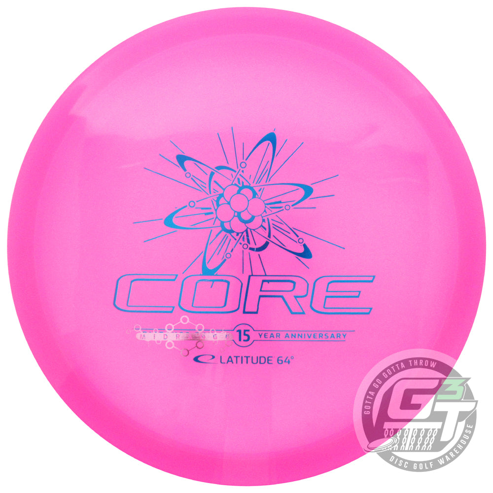 Latitude Limited Edition 15th Anniversary 64 Opto Ice Core Midrange Golf Disc